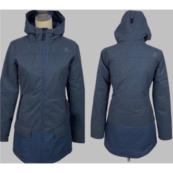 Size S Woods Blue Kala Winter Parka Jacket - Picture 1 of 6